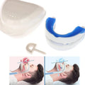 Anti-Snoring Mouthpiece Adjustable Jaw Positioner Food-Grade Silicone Includes Case