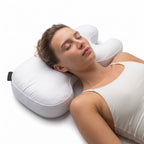 Anti-Wrinkle Pillow U-Shape Memory Foam Satin & Bamboo Case
