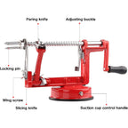 Apple Peeler Corer & Slicer Stainless Steel Blade Suction Cup