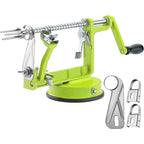 Apple Peeler Corer & Slicer Stainless Steel Blade Suction Cup