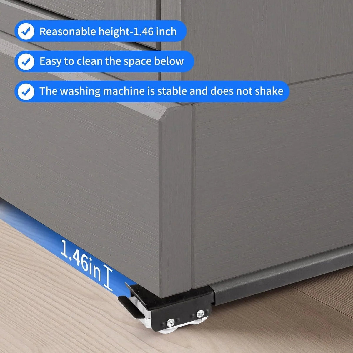 Appliance Dolly 661 lb Capacity Dual Brake Locks