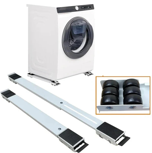 Appliance Dolly Adjustable Frame 661 lb Capacity Locking Wheels