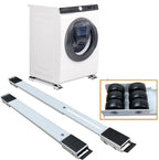 Appliance Roller Set Adjustable Metal Frame & Dual Brakes