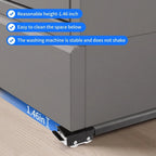 Appliance Roller Set Adjustable Metal Frame & Dual Brakes