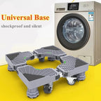 Appliance Stand Adjustable Height & Width Lockable Double Wheels