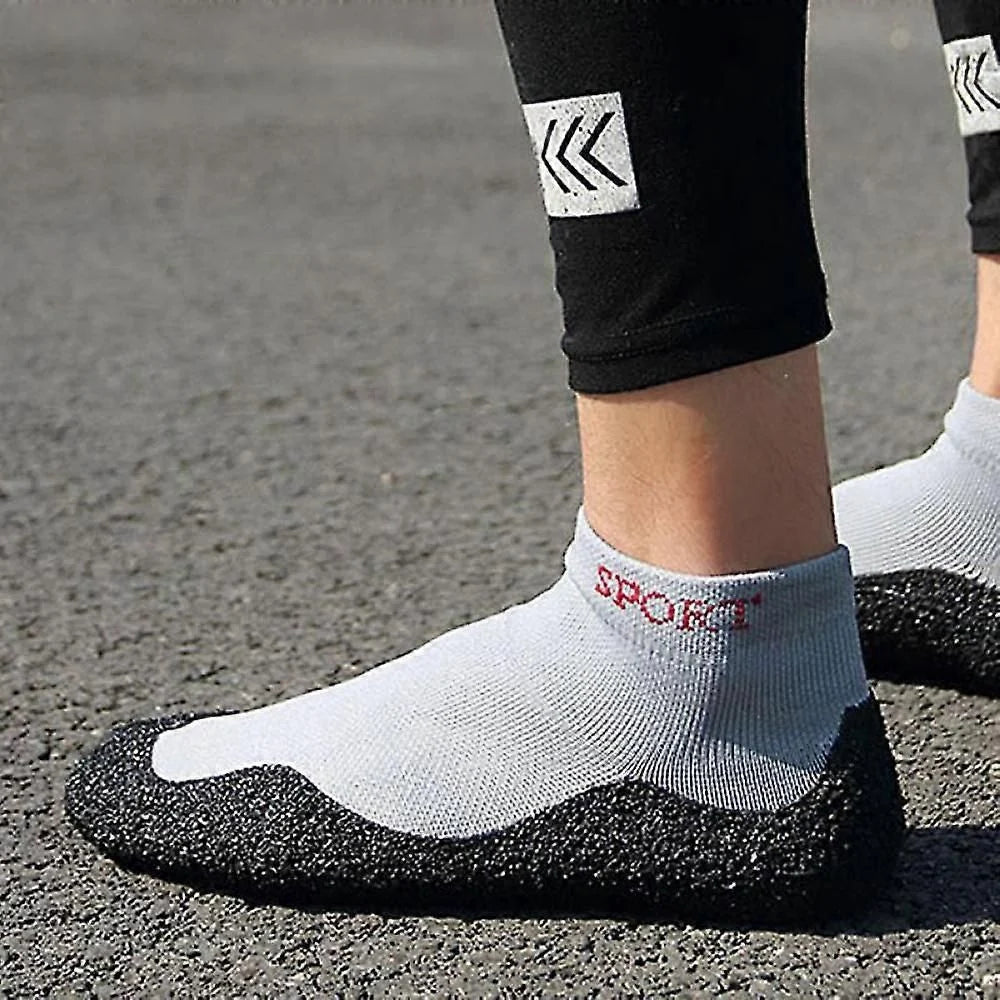 Aqua Socks Rubber Grip Sole & Drainage Holes