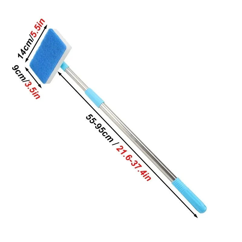 Aquarium Cleaner Telescoping 22-37 Inch Rotating Head
