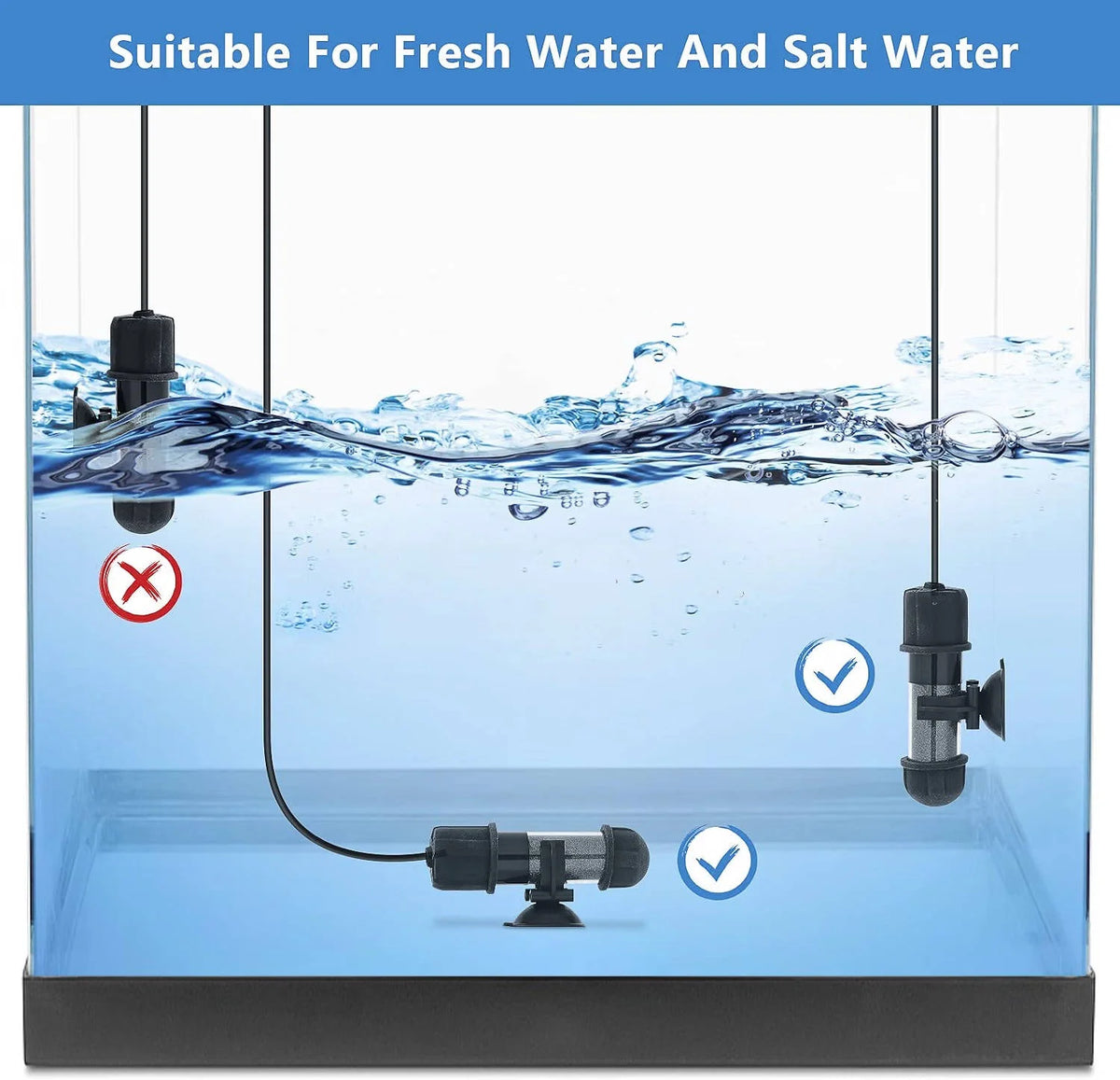 Aquarium Heater Submersible Adjustable LED Display