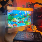 Aquarium Lamp Animated Fish LED Maintenance Free