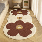 Area Rug Floral High-Density Plush & Non-Slip Backing
