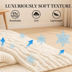 Area Rug Floral High-Density Plush & Non-Slip Backing