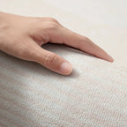 Area Rug Irregular Shape Polyester Pile Non-Slip Backing
