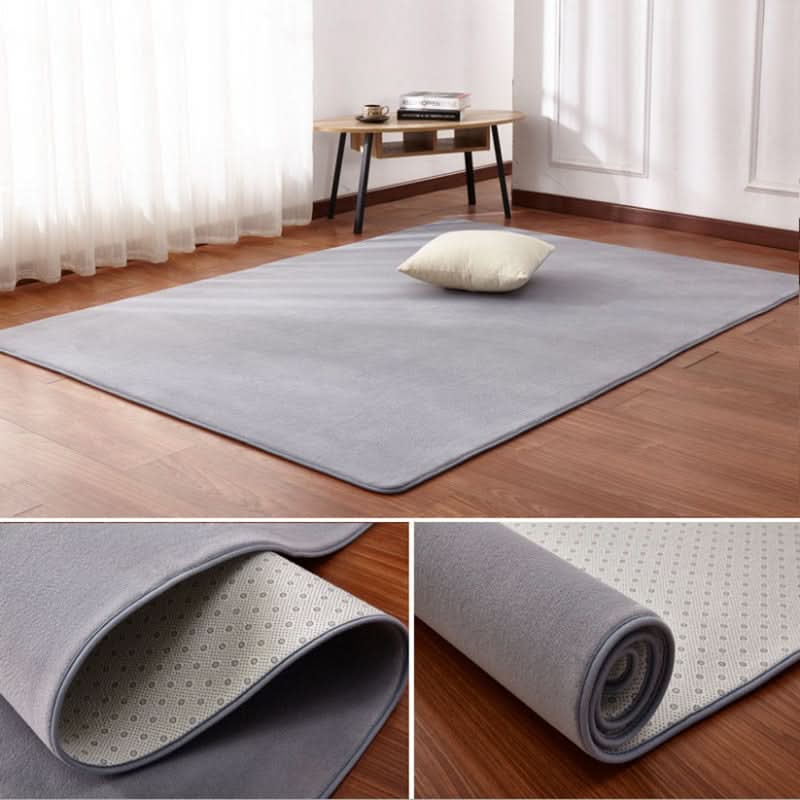 Area Rug Polyester Soft Fleece & Non-Slip