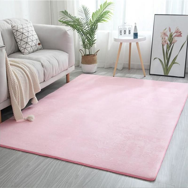 Area Rug Polyester Soft Fleece & Non-Slip