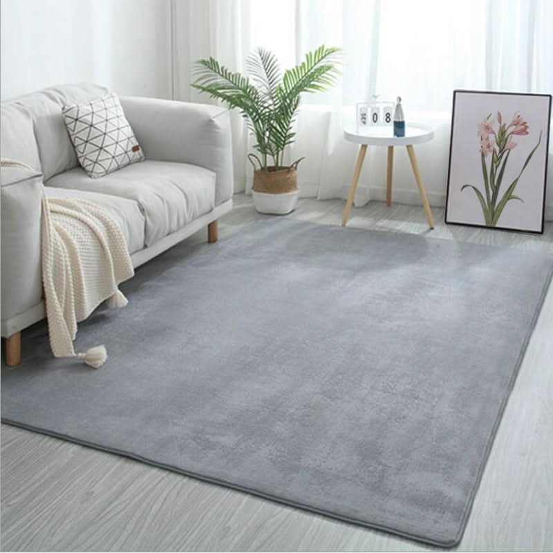Area Rug Polyester Soft Fleece & Non-Slip