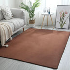 Area Rug Polyester Soft Fleece & Non-Slip