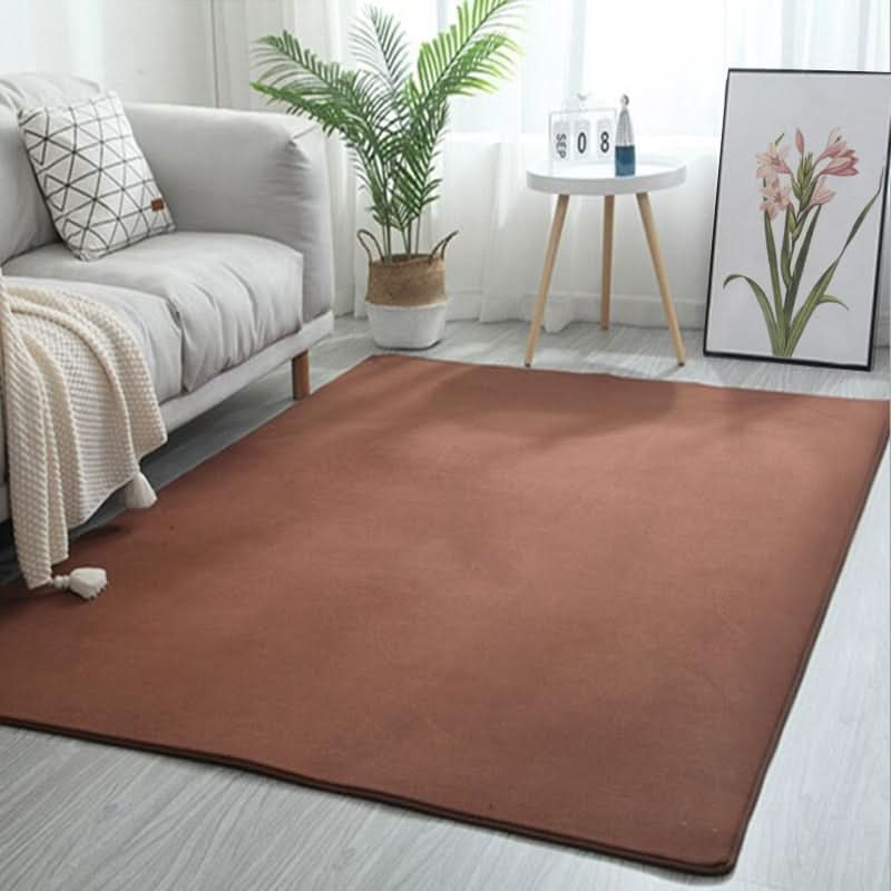 Area Rug Polyester Soft Fleece & Non-Slip