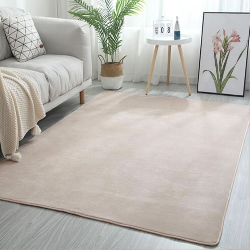 Area Rug Polyester Soft Fleece & Non-Slip