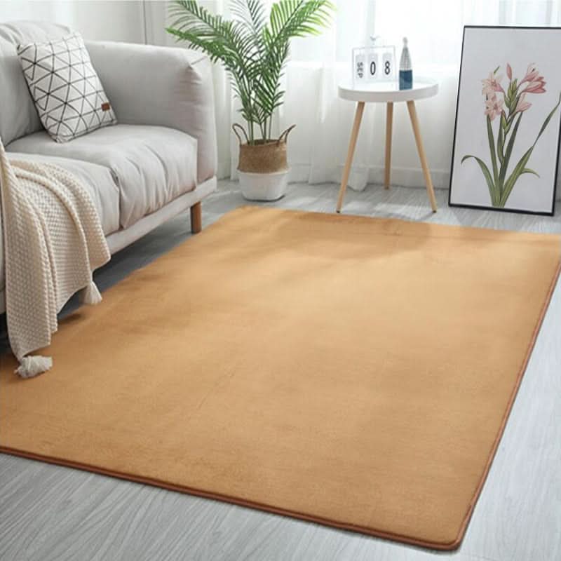 Area Rug Polyester Soft Fleece & Non-Slip