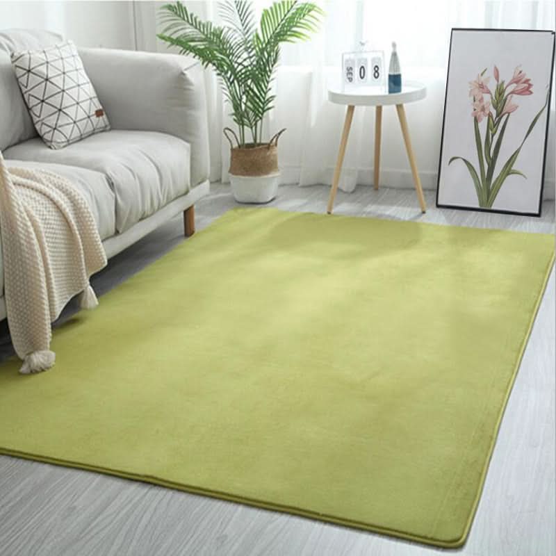 Area Rug Polyester Soft Fleece & Non-Slip