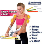 Arm & Shoulder Resistance Trainer Compact Three Bands