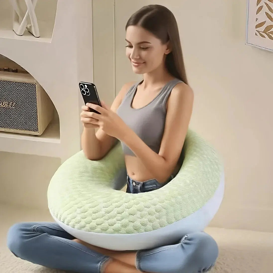 Arm Support Pillow U-Shape Soft & Breathable