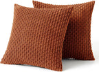 Armchair Cushion Ribbed Corduroy Velvet Lumbar Support