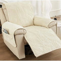 Armchair & Recliner Slipcover Microfiber Non-Slip Backing