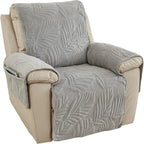 Armchair & Recliner Slipcover Microfiber Non-Slip Backing