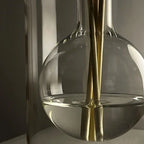 Aroma Diffuser Glass & Wood 8 Reed Sticks