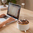Aroma Diffuser Ultrasonic Mist Bluetooth Speaker 350 mL Tank