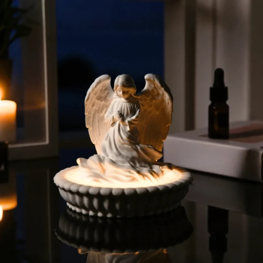 Aroma Light Diffuser Natural Gypsum Dimmable Rechargeable