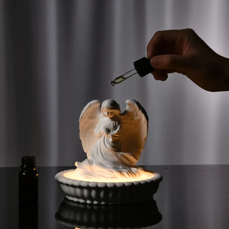 Aroma Light Diffuser Natural Gypsum Dimmable Rechargeable