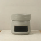 Aromatherapy Diffuser Dual Chamber Porcelain Candlelit