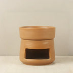 Aromatherapy Diffuser Dual Chamber Porcelain Candlelit
