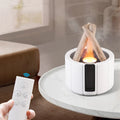Aromatherapy Humidifier Simulated Flame Whisper-Quiet 280ml
