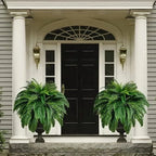 Artificial Boston Fern Lifelike UV-Resistant Adjustable Stems