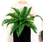 Artificial Boston Fern UV-Stable Washable 18 Fronds