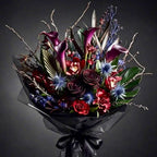 Artificial Calla Lily Bouquet Hand-Tied Glossy Wrap