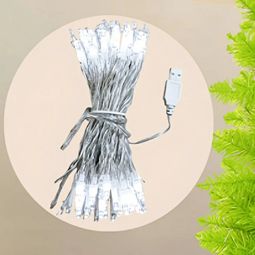 Artificial Christmas Tree Slim Pencil Space-Saving Integrated Base