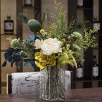 Artificial Floral Arrangement Lifelike Greenery Maintenance Free