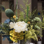 Artificial Floral Arrangement Lifelike Greenery Maintenance Free