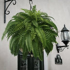 Artificial Hanging Boston Fern UV-Resistant Adjustable Stems