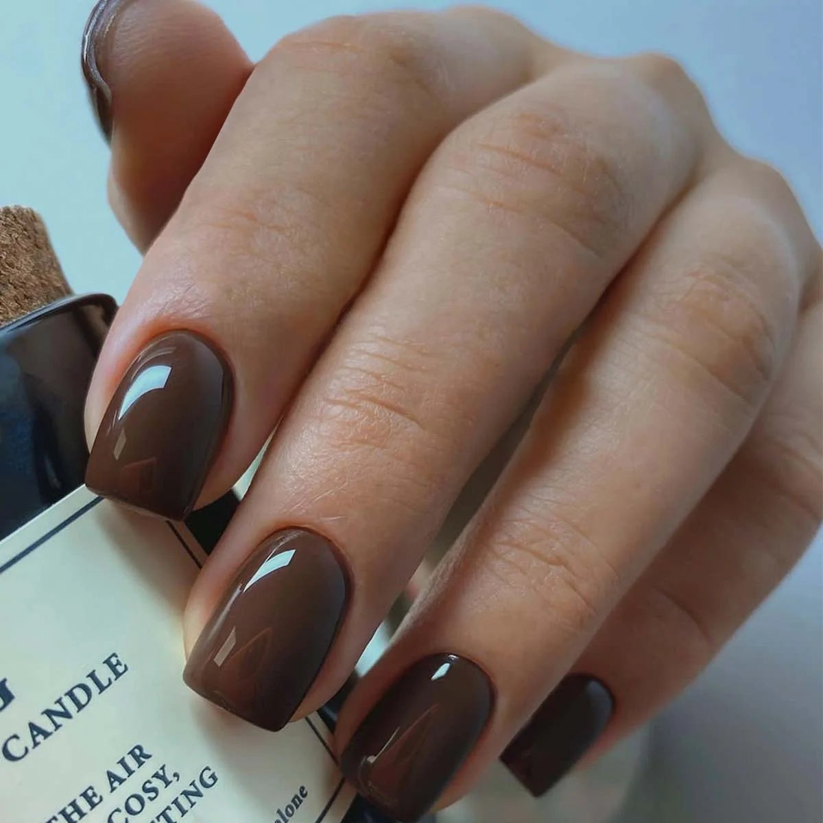 Artificial Nail Set Natural Shine Easy Application & Removal