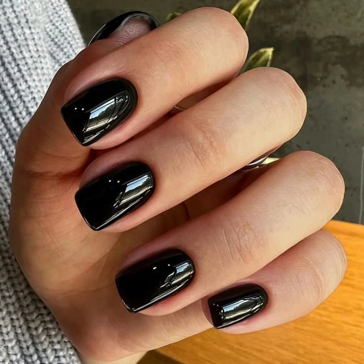 Artificial Nail Set Natural Shine Easy Application & Removal