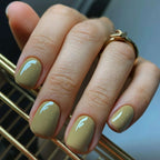 Artificial Nail Set Natural Shine Easy Application & Removal