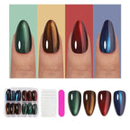 Artificial Nail Set Pointed Stiletto High-Gloss