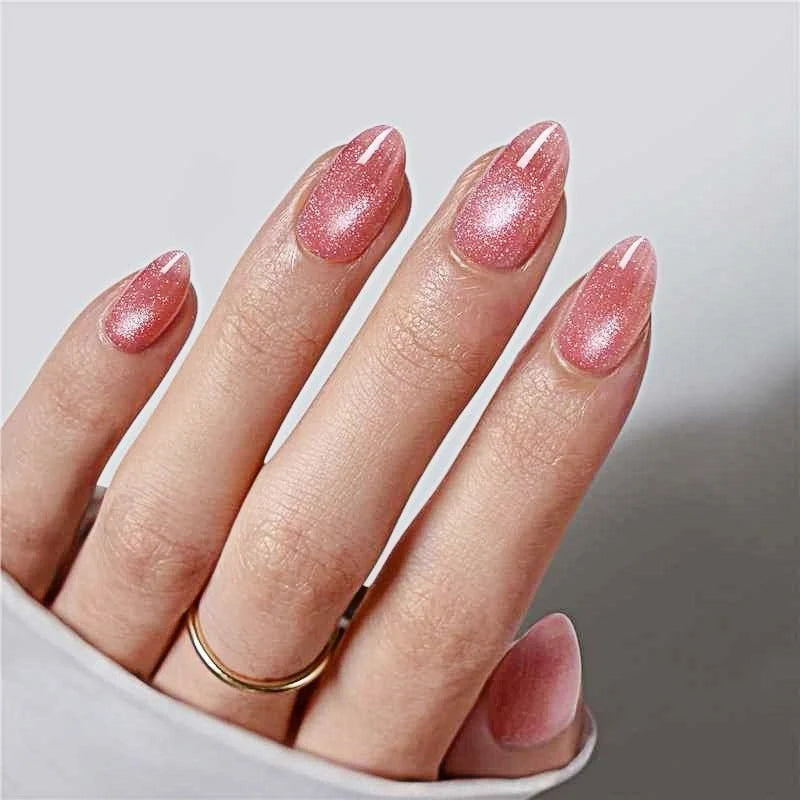 Artificial Nail Set Pointed Stiletto High-Gloss
