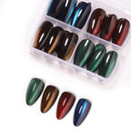 Artificial Nail Set Pointed Stiletto High-Gloss