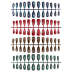 Artificial Nail Set Pointed Stiletto High-Gloss
